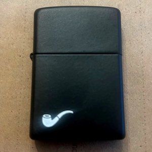 Zippo Black Matte Pipe Lighter - 25% discount for a bundle of 4!